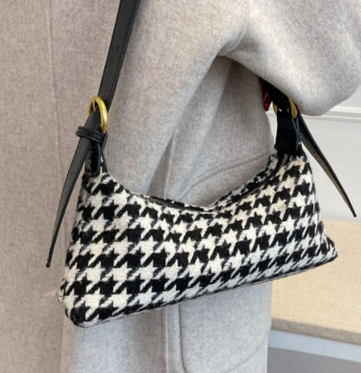 Fashion Rhombic Chain Casual Women's Bag Western Style One Shoulder