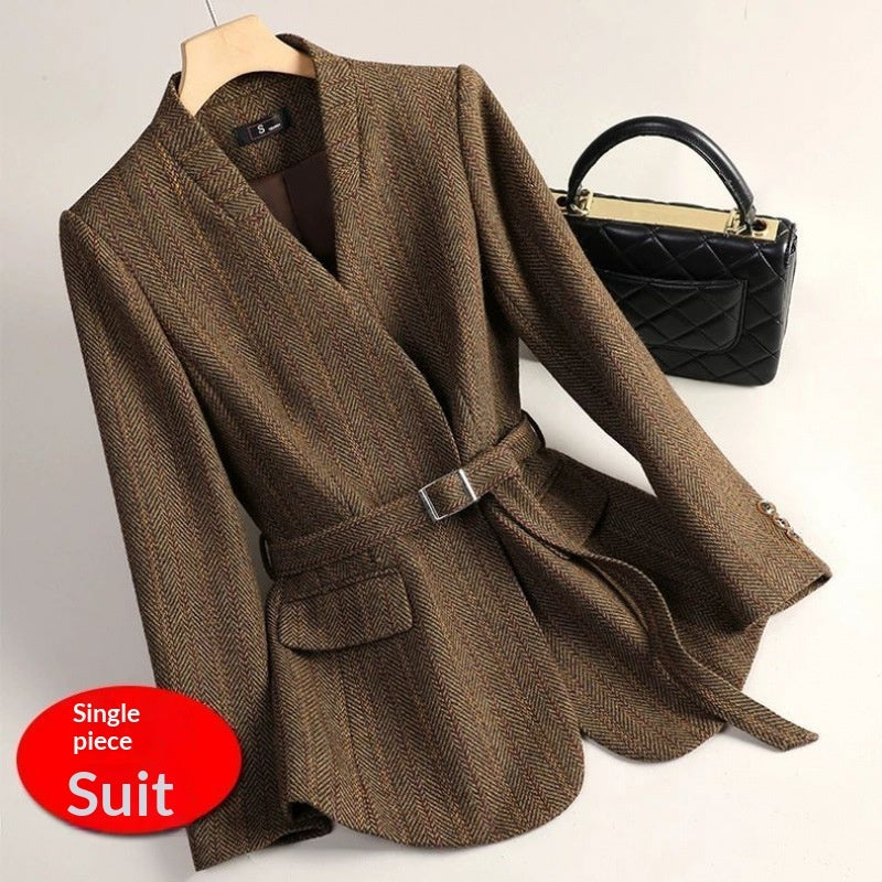 Sophisticated Wool Blazer For Women